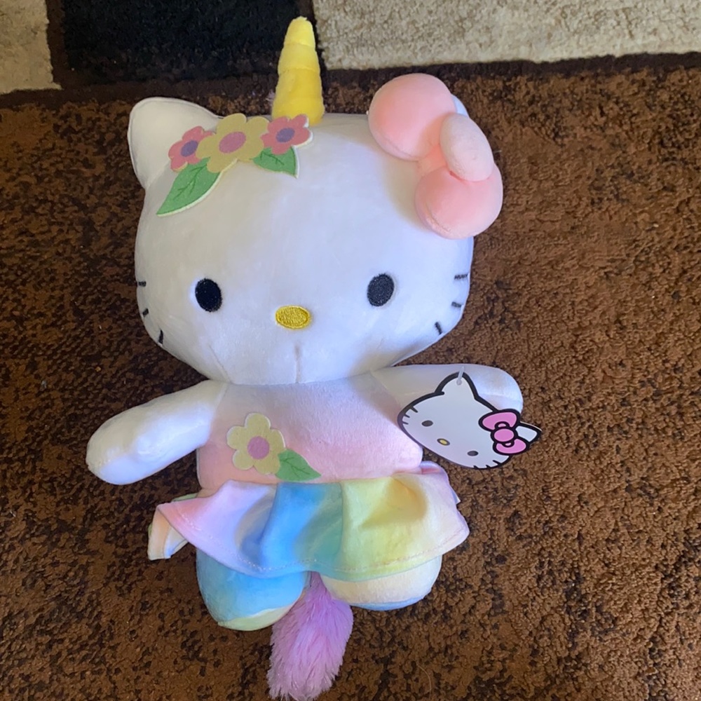 Hello kitty unicorn plush